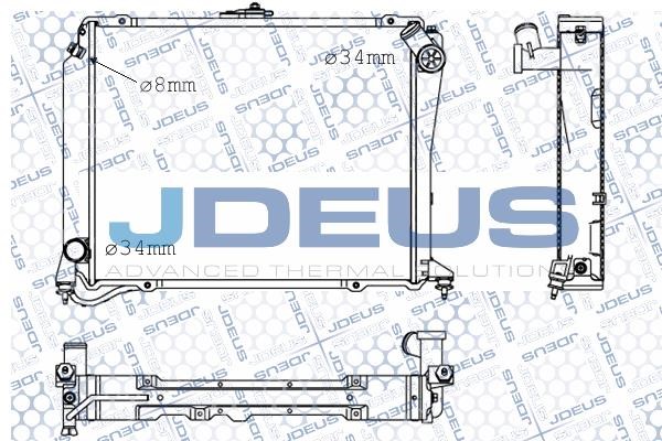 J. Deus M-0280340 Radiator, engine cooling M0280340: Buy near me in Poland at 2407.PL - Good price!