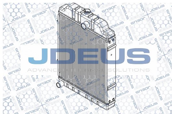 J. Deus M-0980080 Радіатор, система охолодження двигуна M0980080: Приваблива ціна - Купити у Польщі на 2407.PL!