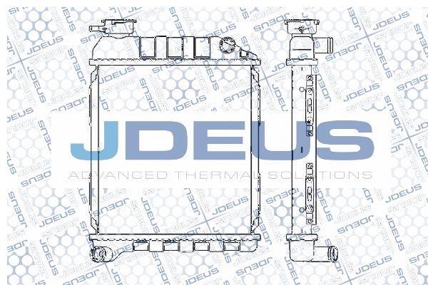 J. Deus M-0020000 Radiator, engine cooling M0020000: Buy near me in Poland at 2407.PL - Good price!