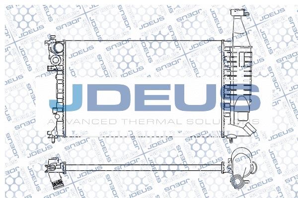 J. Deus M-007046A Kühler, Motorkühlung M007046A: Kaufen Sie zu einem guten Preis in Polen bei 2407.PL!