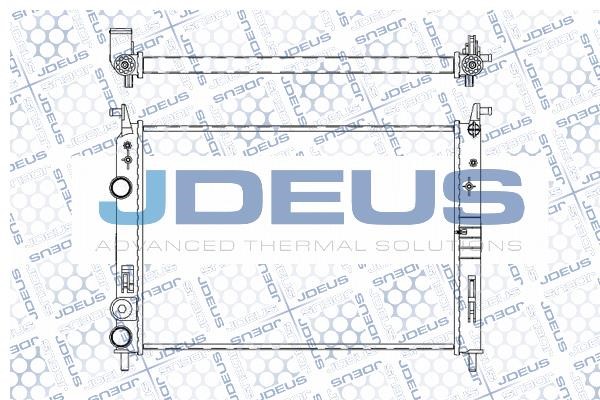 J. Deus M-0110550 Радіатор охолодження двигуна M0110550: Приваблива ціна - Купити у Польщі на 2407.PL!
