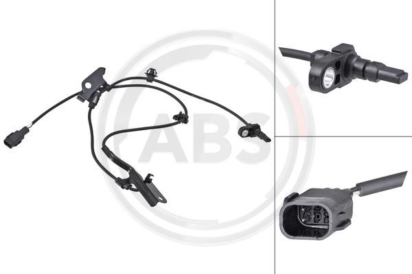 ABS 32093 Sensor, wheel speed 32093: Buy near me at 2407.PL in Poland at an Affordable price!
