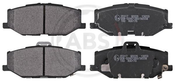 ABS 35317 Brake Pad Set, disc brake 35317: Buy near me in Poland at 2407.PL - Good price!