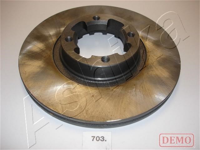 Ashika 60-07-703C Тормозной диск передний вентилируемый 6007703C: Купить в Польше - Отличная цена на 2407.PL!