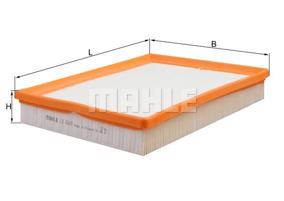 Mahle/Behr LX 4849 Air filter LX4849: Buy near me in Poland at 2407.PL - Good price!
