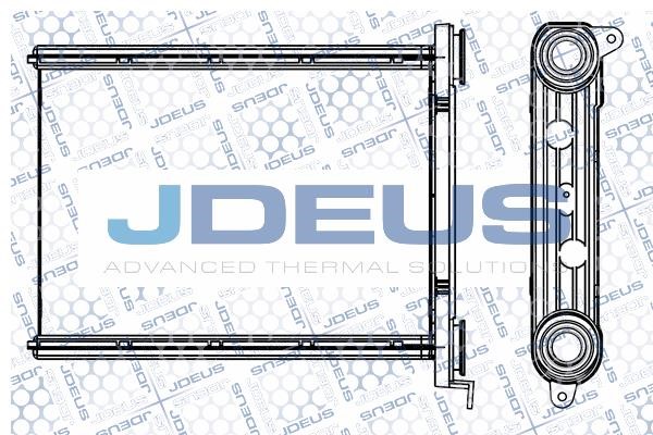 J. Deus M-223099A Heat Exchanger, interior heating M223099A: Buy near me in Poland at 2407.PL - Good price!