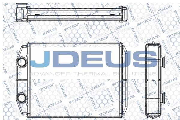 J. Deus M-2231130 Heat Exchanger, interior heating M2231130: Buy near me in Poland at 2407.PL - Good price!