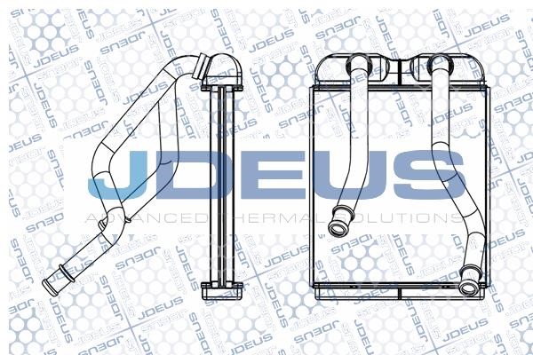 J. Deus M-2300570 Теплообменник, отопление салона M2300570: Купить в Польше - Отличная цена на 2407.PL!