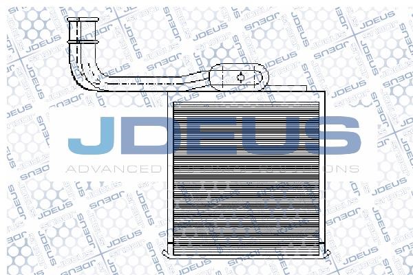 J. Deus M-242001A Heat Exchanger, interior heating M242001A: Buy near me in Poland at 2407.PL - Good price!