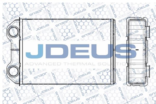 J. Deus M-270000A Heat Exchanger, interior heating M270000A: Buy near me in Poland at 2407.PL - Good price!