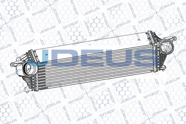 J. Deus RA8000170 Intercooler, charger RA8000170: Buy near me at 2407.PL in Poland at an Affordable price!