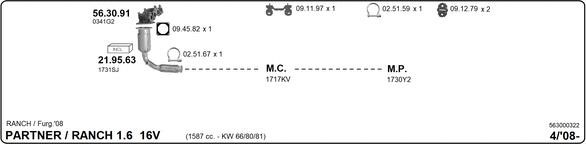 Imasaf 563000322 Глушитель 563000322: Отличная цена - Купить в Польше на 2407.PL!