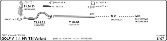 Imasaf 587000464 Tłumik 587000464: Dobra cena w Polsce na 2407.PL - Kup Teraz!