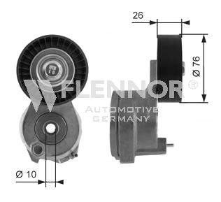 Flennor FS99473 Ролик натяжной ремня поликлинового (приводного) FS99473: Отличная цена - Купить в Польше на 2407.PL!