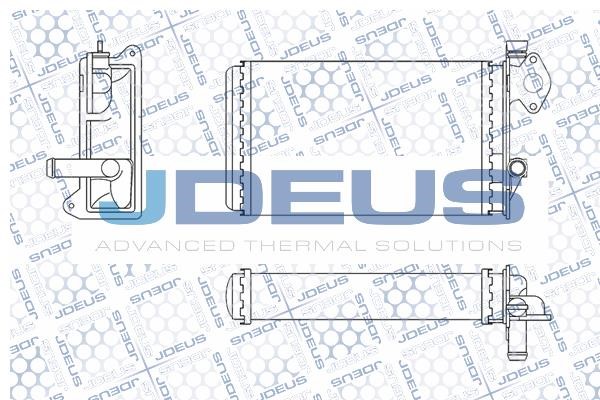 J. Deus 230V04 Heat exchanger, interior heating 230V04: Buy near me in Poland at 2407.PL - Good price!