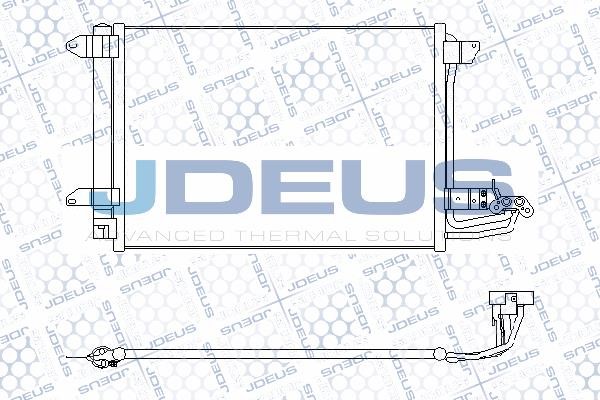 J. Deus 730M06A Радиатор кондиционера (Конденсатор) 730M06A: Отличная цена - Купить в Польше на 2407.PL!