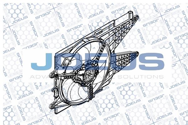 J. Deus EV0111530 Вентилятор, охлаждение двигателя EV0111530: Отличная цена - Купить в Польше на 2407.PL!