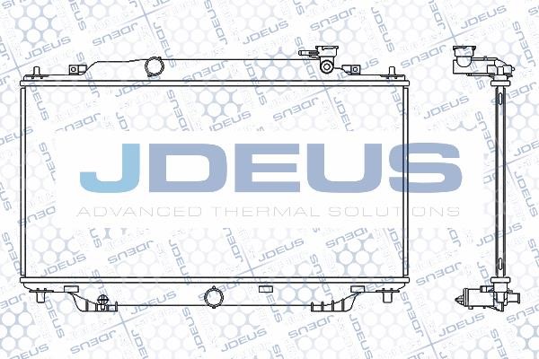 J. Deus M0160060 Radiator, engine cooling M0160060: Buy near me at 2407.PL in Poland at an Affordable price!