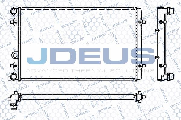 J. Deus M-0010190 Kühler motorkühlung M0010190: Kaufen Sie zu einem guten Preis in Polen bei 2407.PL!