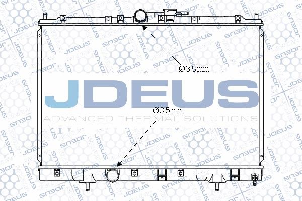 J. Deus M0180000 Kühler motorkühlung M0180000: Kaufen Sie zu einem guten Preis in Polen bei 2407.PL!