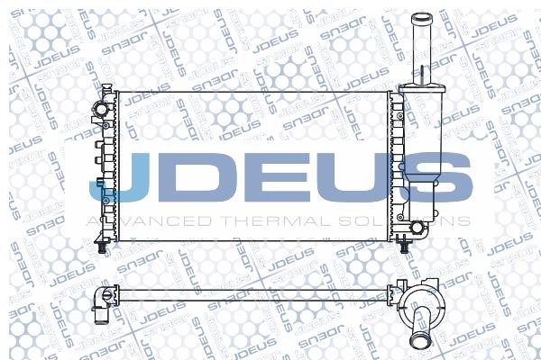 J. Deus M-011063A Радіатор, система охолодження двигуна M011063A: Приваблива ціна - Купити у Польщі на 2407.PL!