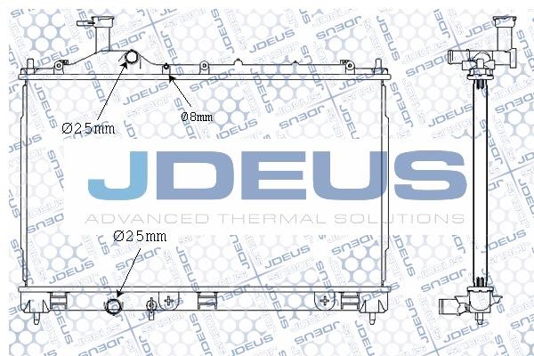 J. Deus M-0180700 Радиатор, охлаждение двигателя M0180700: Отличная цена - Купить в Польше на 2407.PL!