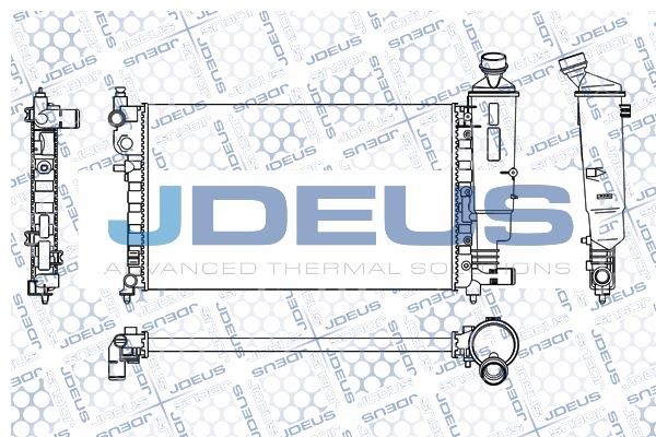 J. Deus M-0210290 Радіатор, система охолодження двигуна M0210290: Приваблива ціна - Купити у Польщі на 2407.PL!