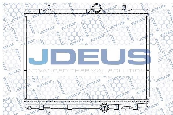 J. Deus M-0210570 Радиатор, охлаждение двигателя M0210570: Отличная цена - Купить в Польше на 2407.PL!