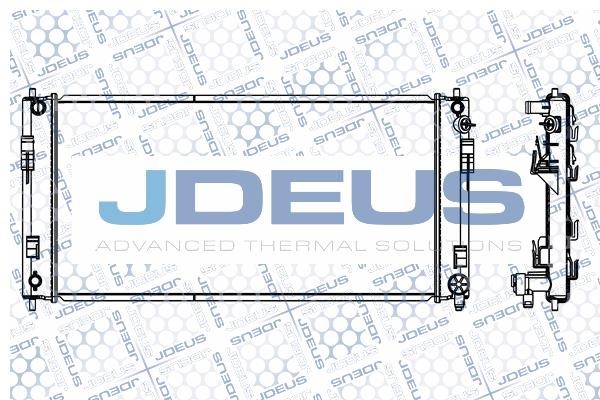J. Deus M-0190720 Радіатор, система охолодження двигуна M0190720: Приваблива ціна - Купити у Польщі на 2407.PL!