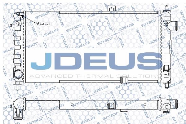 J. Deus M-020002A Radiator, engine cooling M020002A: Buy near me at 2407.PL in Poland at an Affordable price!