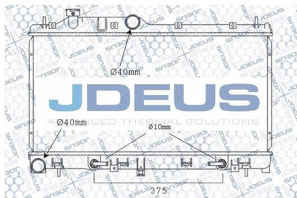 J. Deus M-026010A Теплообменник M026010A: Купить в Польше - Отличная цена на 2407.PL!