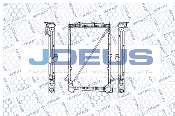 J. Deus M-1080060 Радіатор, система охолодження двигуна M1080060: Приваблива ціна - Купити у Польщі на 2407.PL!
