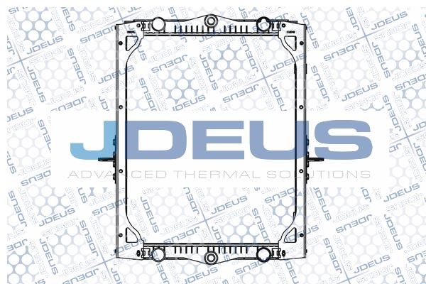 J. Deus M-1080080 Radiator, engine cooling M1080080: Buy near me in Poland at 2407.PL - Good price!