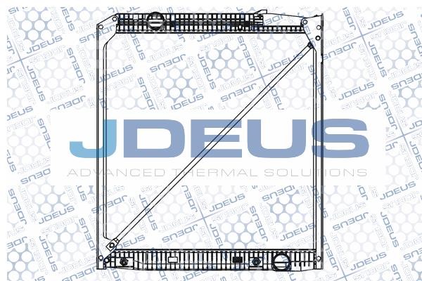 J. Deus M-1170100 Radiator, engine cooling M1170100: Buy near me in Poland at 2407.PL - Good price!