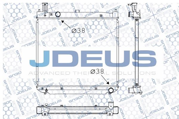 J. Deus M-028102A Radiator, engine cooling M028102A: Buy near me at 2407.PL in Poland at an Affordable price!