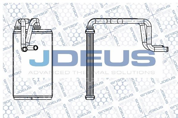 J. Deus M-2180430 Heat Exchanger, interior heating M2180430: Buy near me in Poland at 2407.PL - Good price!