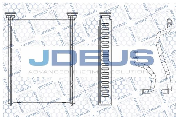 J. Deus M-2190230 Теплообмінник, система опалення салону M2190230: Приваблива ціна - Купити у Польщі на 2407.PL!