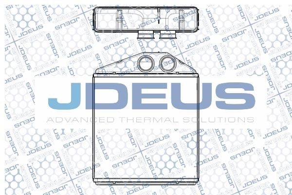J. Deus M-2200850 Heat Exchanger, interior heating M2200850: Buy near me in Poland at 2407.PL - Good price!