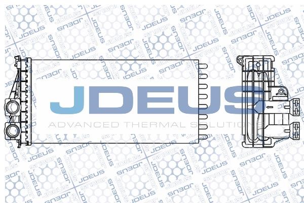 J. Deus M-2210420 Heat Exchanger, interior heating M2210420: Buy near me at 2407.PL in Poland at an Affordable price!