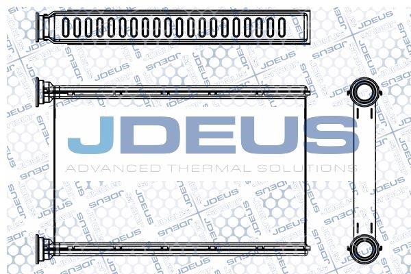 J. Deus M-2050680 Heat Exchanger, interior heating M2050680: Buy near me in Poland at 2407.PL - Good price!