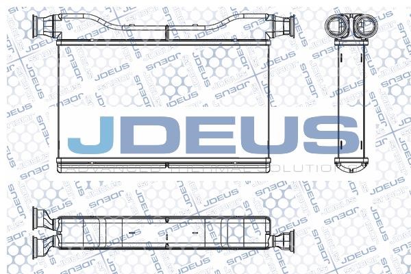 J. Deus M-2050860 Теплообмінник, система опалення салону M2050860: Приваблива ціна - Купити у Польщі на 2407.PL!