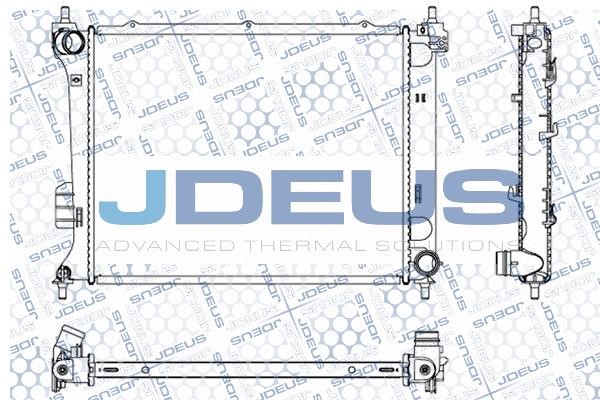 J. Deus M-0540410 Radiator, engine cooling M0540410: Buy near me in Poland at 2407.PL - Good price!