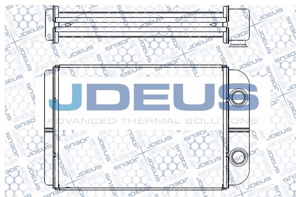 J. Deus M-2110840 Heat exchanger, interior heating M2110840: Buy near me in Poland at 2407.PL - Good price!