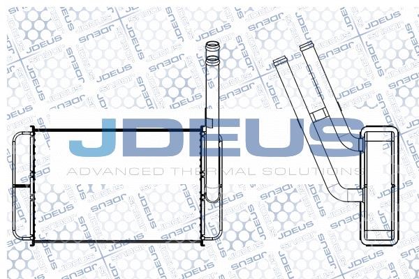 J. Deus M-2120780 Радиатор отопителя салона M2120780: Отличная цена - Купить в Польше на 2407.PL!