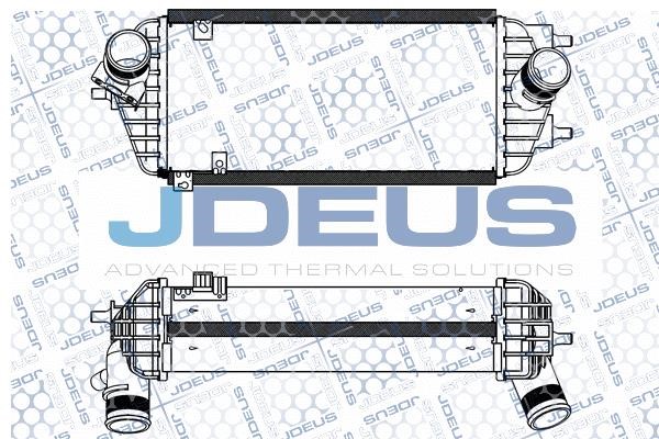 J. Deus M-854053A Intercooler, charger M854053A: Buy near me in Poland at 2407.PL - Good price!