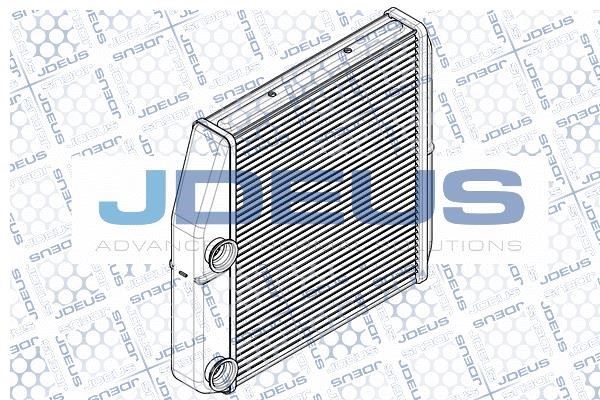 J. Deus RA2111340 Heat exchanger, interior heating RA2111340: Buy near me in Poland at 2407.PL - Good price!