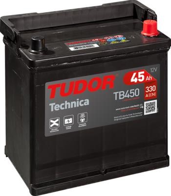 Tudor _TB450 Akumulator Tudor 12V 45AH 330A(EN) R+ TB450: Dobra cena w Polsce na 2407.PL - Kup Teraz!