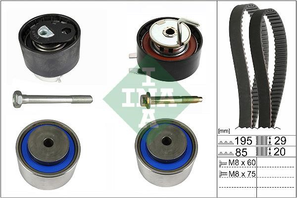 INA 530 0764 10 Timing Belt Kit 530076410: Buy near me at 2407.PL in Poland at an Affordable price!