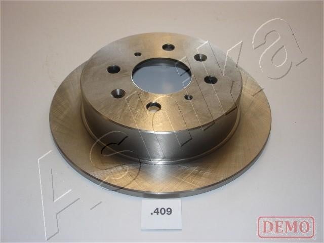 Ashika 61-04-409C Rear brake disc, non-ventilated 6104409C: Buy near me in Poland at 2407.PL - Good price!