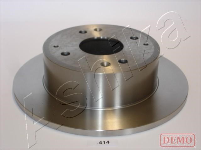Ashika 61-04-414C Rear brake disc, non-ventilated 6104414C: Buy near me in Poland at 2407.PL - Good price!
